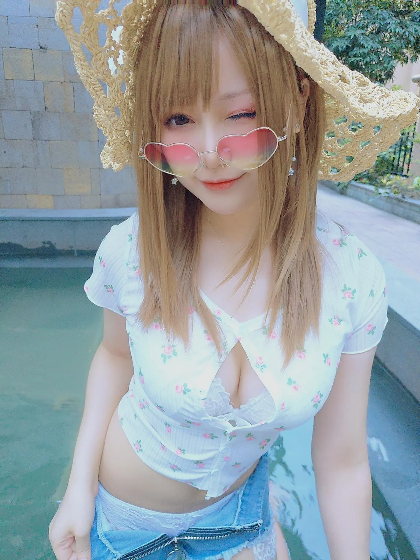 Nyako喵子 – NO.27 温泉蕾丝睡衣-自拍 [60P]插图2